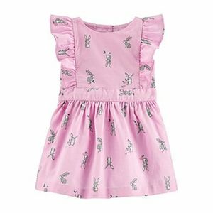 Carter's Pink Dress with Bunnies